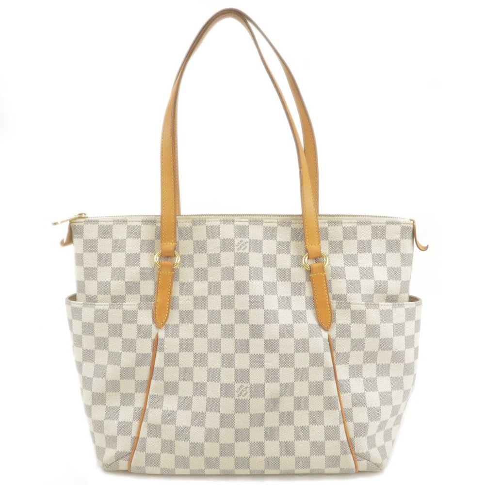 Damier Azur Totally MM Tote Bag Hand Bag